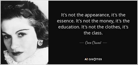 coco chanel its not the appearance|coco chanel quotes about love.